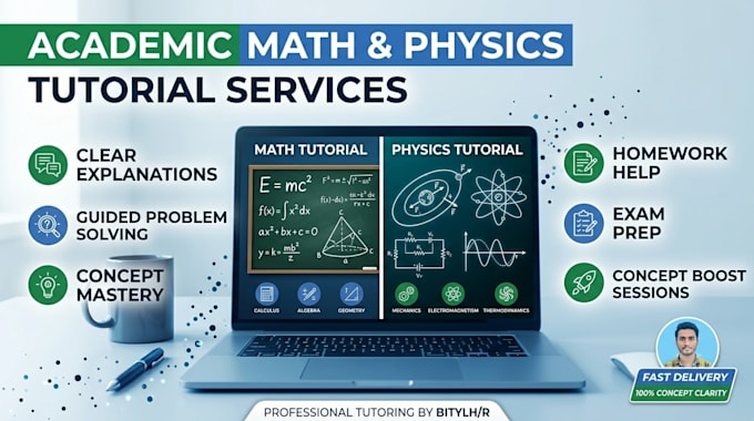 tutor you in advanced math, algebra, and physics