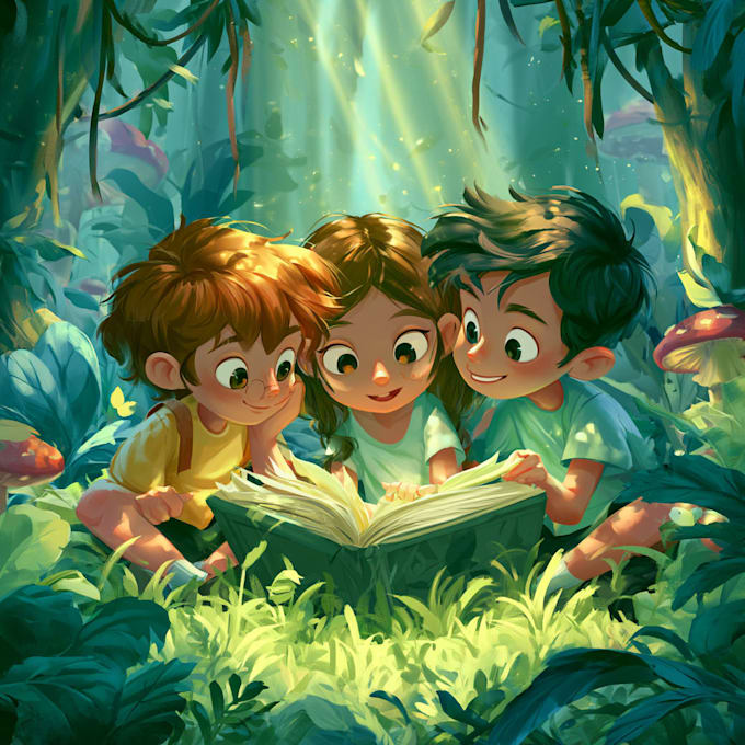 draw children illustrations for books