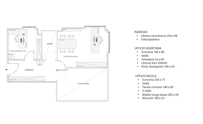 create 2d floor plans and technical drawings
