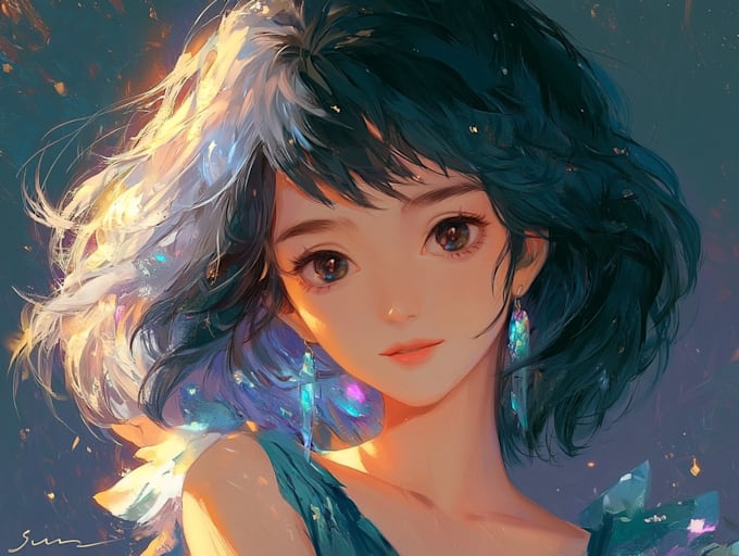 draw a anime character
