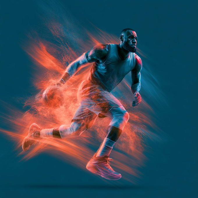design sports poster, banner, flyer, graphics