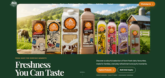 design premium food and beverage social media posts