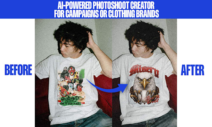 create stunning ai photoshoots for clothing brands