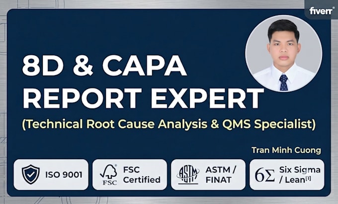 manage supplier quality and 8d claim resolution