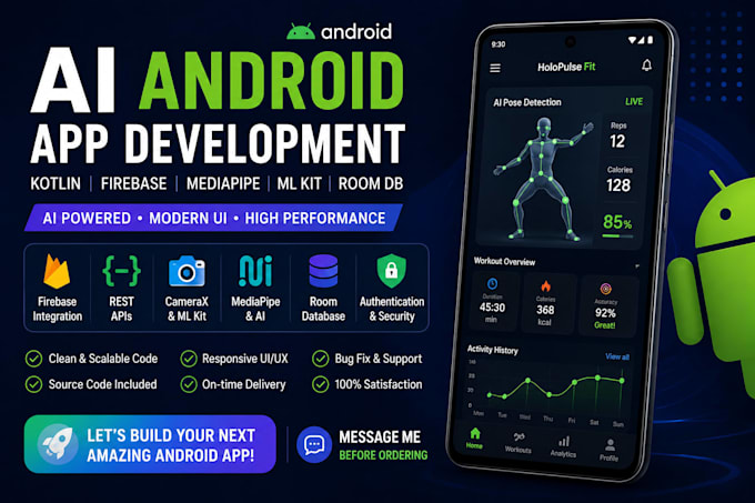 develop ai powered android app