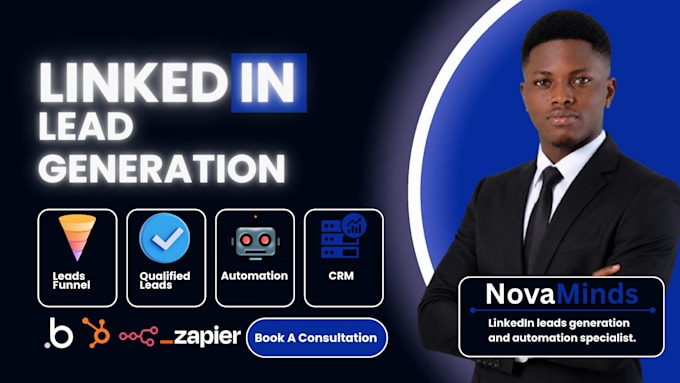 linkedin lead generation and automation for b2b saas
