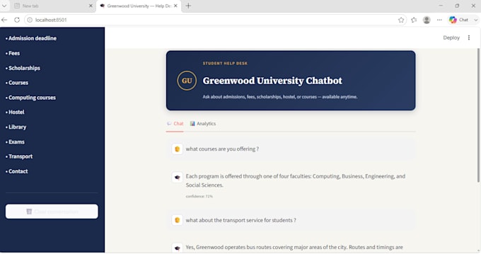 build a custom ai chatbot with nlp using python