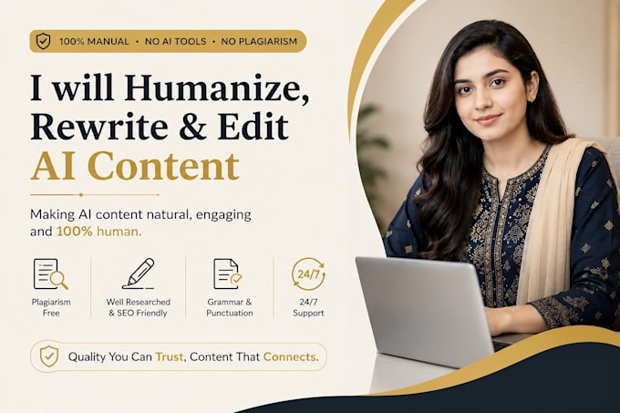 humanize ai content rewrite and edit ai generated text