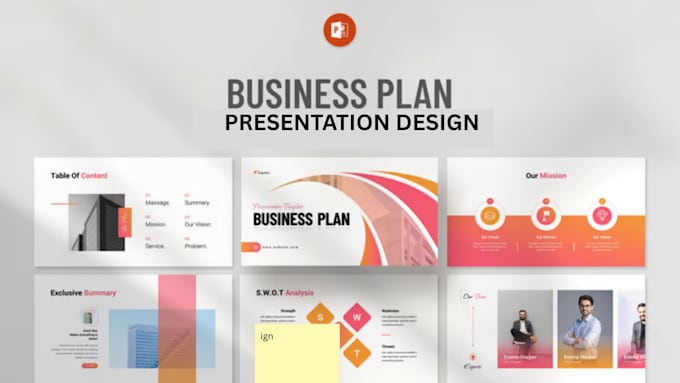design or revamp your powerpoint investor pitch deck presentation