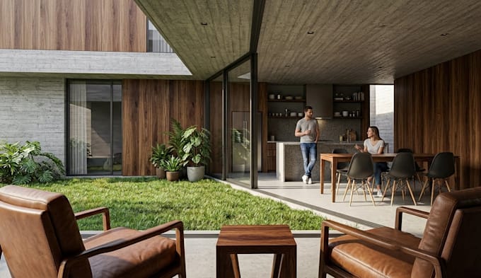 renderizado y visualización arquitectónica