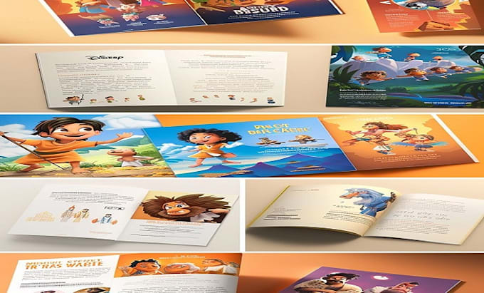 do children book formatting and book layout design