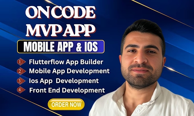 build a flutterflow no code mobile app with firebase, API integration and mvp