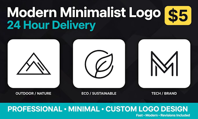 design a professional minimalist brand logo