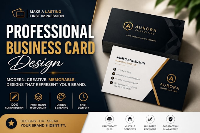 create a unique business card that stands out