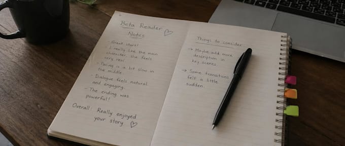 read your book and provide detailed beta reader feedback