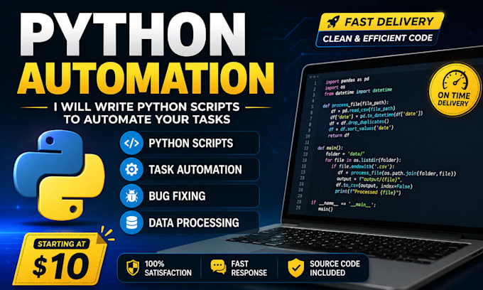 write python scripts and automate simple tasks