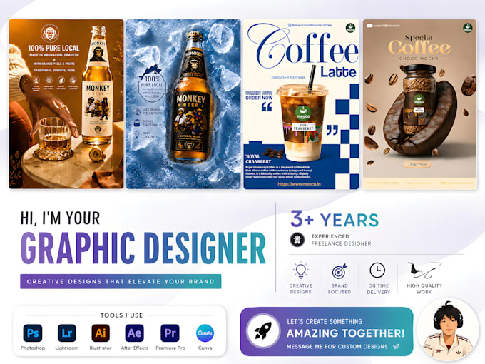design an advertising poster for your brand