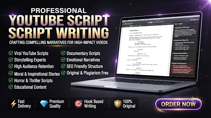 write engaging you tube scripts for your videos