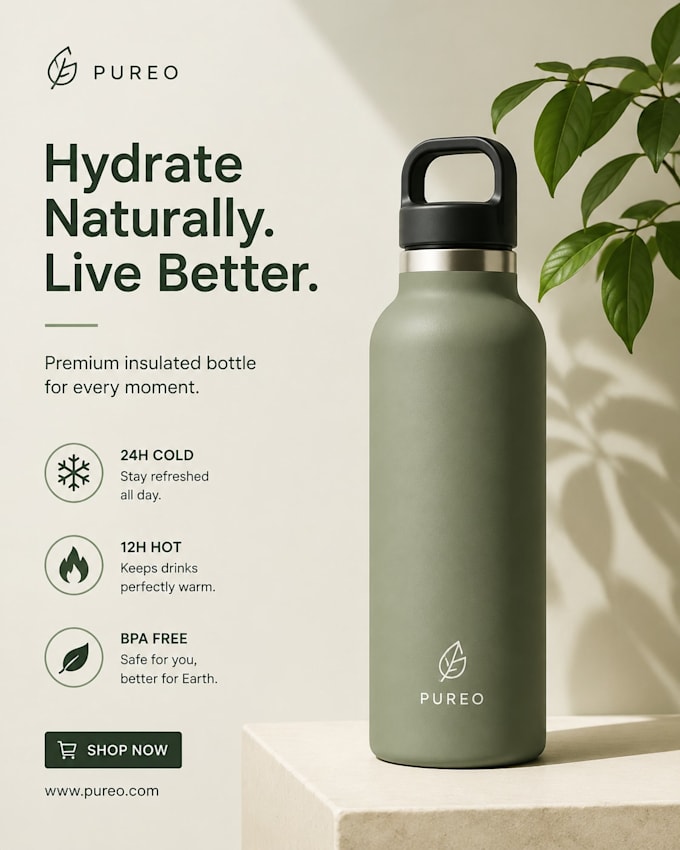 design a high converting product advertisement