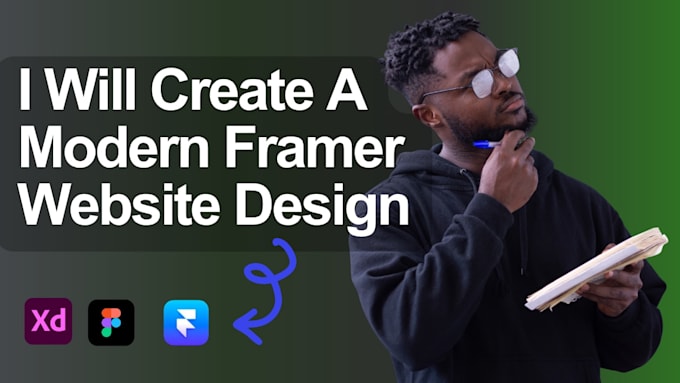 design and develop a framer website or landing page