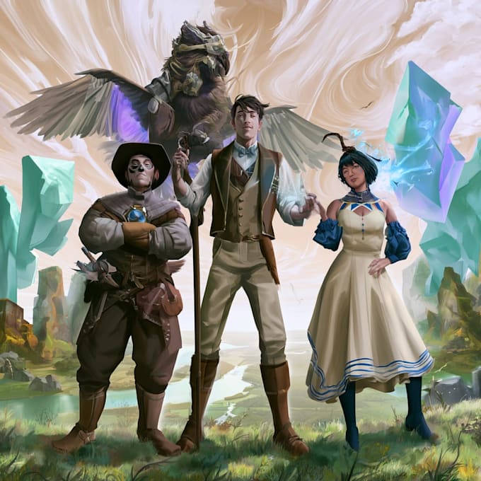 dnd character art and dnd character art