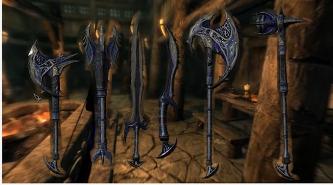 create custom skyrim armor and weapons