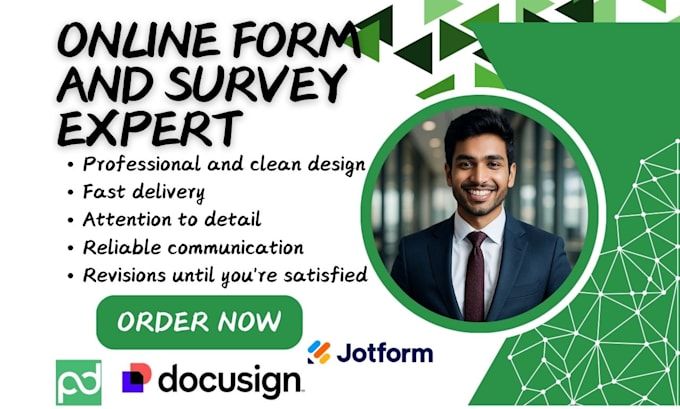 pandadoc docusign template jotform qwirl typeform google forms data population