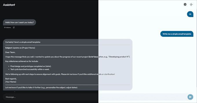 build an offline ai desktop application