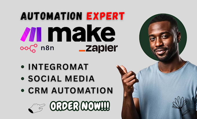 do make com n8n automation consultation, troubleshooting and zapier expert fix