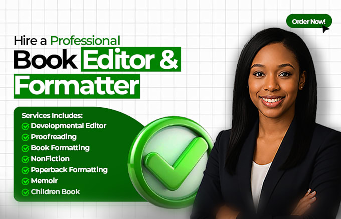developmental book edit format proofread nonfiction memoir children book