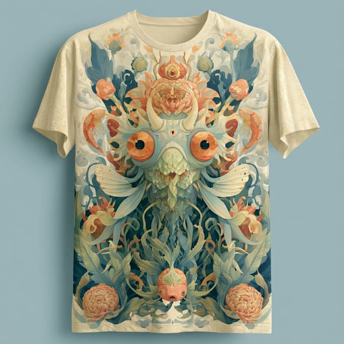 create a tshirt design in modern streetwear