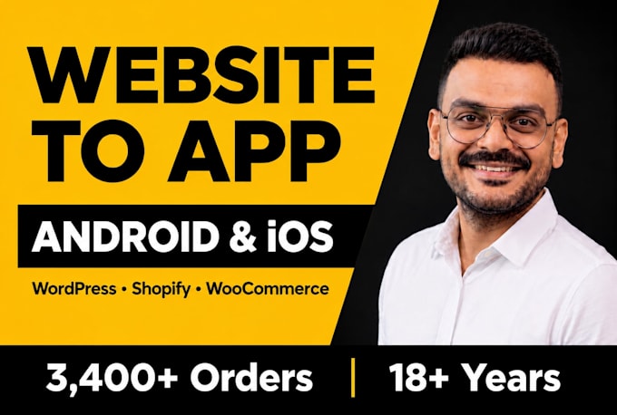 convert your website to mobile app for android and ios with flutter react native