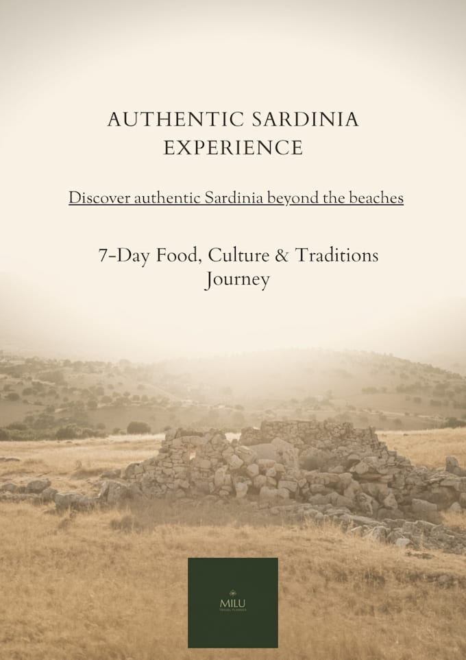 plan your authentic sardinia food and culture trip