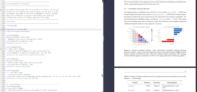 convert you document to professional latex format