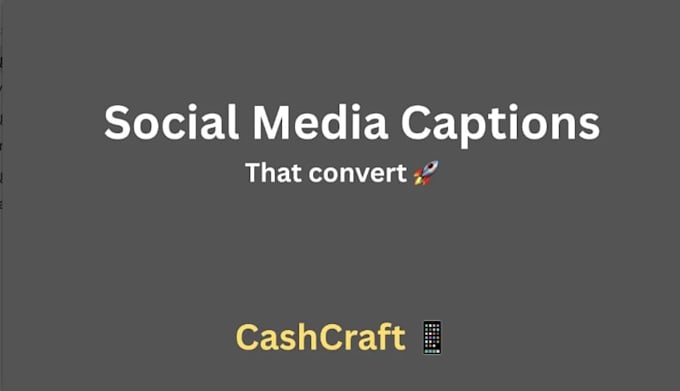 write engaging social media captions for your brand