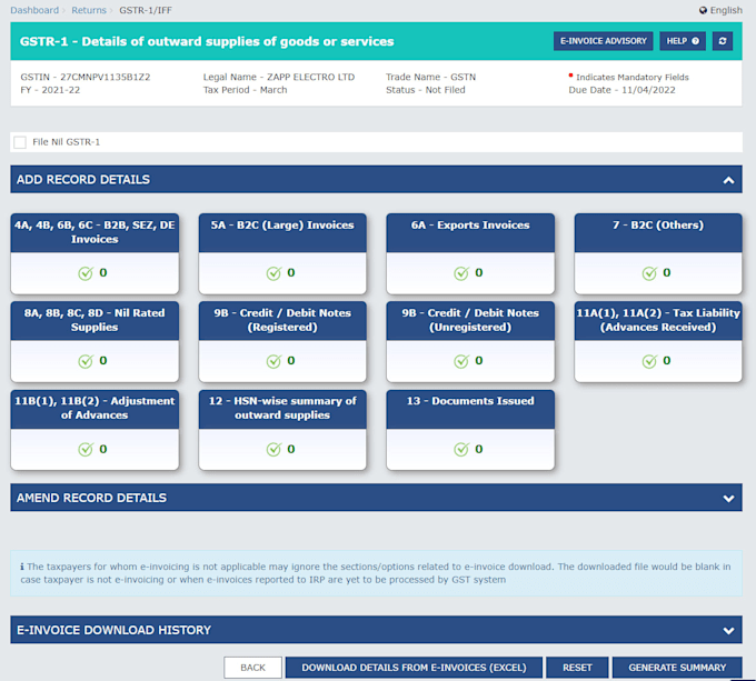 file indian gst return and do new gst registration
