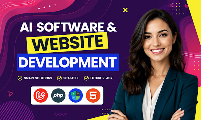 develop ai website, ai web application, ai saas app, ai software development