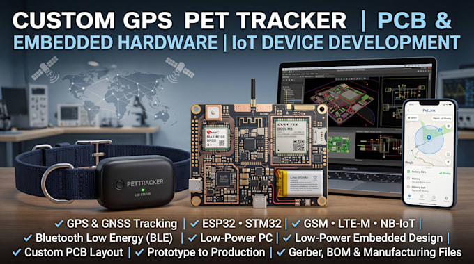 develop custom gps pet tracking devices