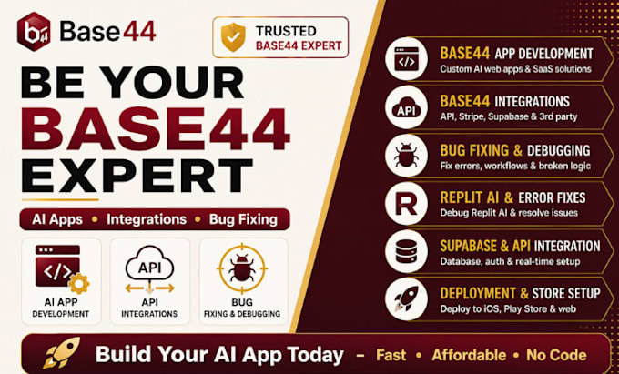 be your base44 expert for base44 integration base44 replit error replit ai base