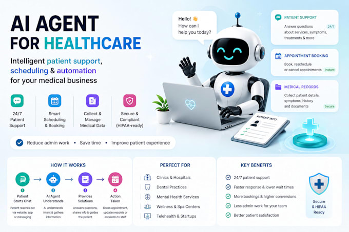 buld medical customer service ai agent