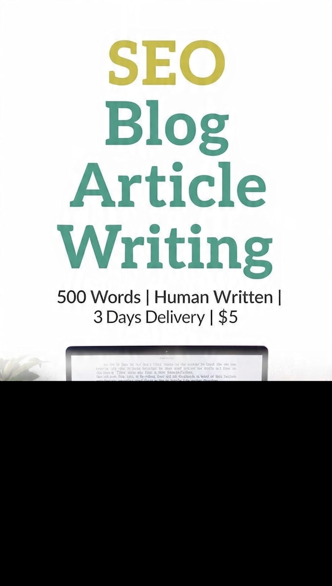 write SEO blog articles and website content