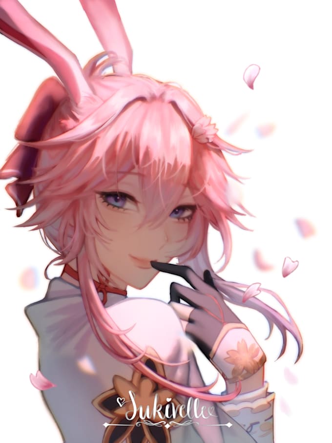 illustrate digital character art for you