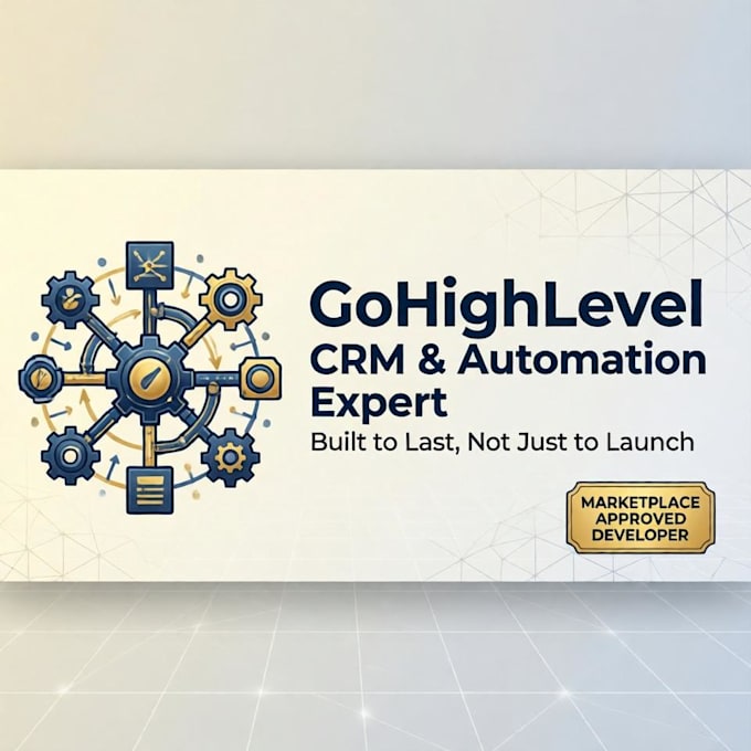 build your gohighlevel CRM and automation system