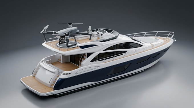do custom 3d ship model, 3d boat model, yacht design, naval architecture