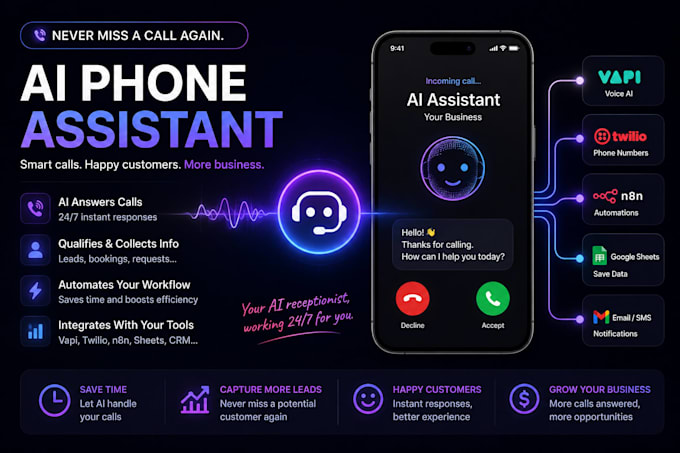 create an ai receptionist