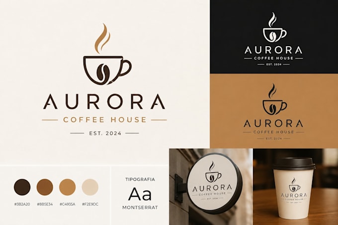 creero un logo professionale e moderno per il tuo brand