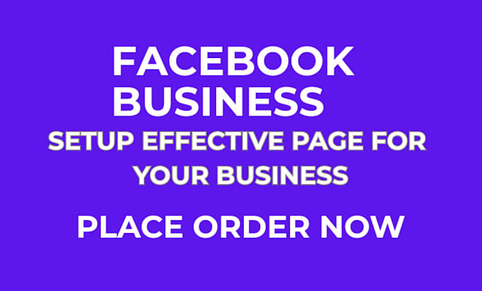 setup your facebook page for business growth