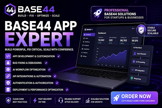 base44 bug fixing base 44 migration base44 integrations base 44 expert