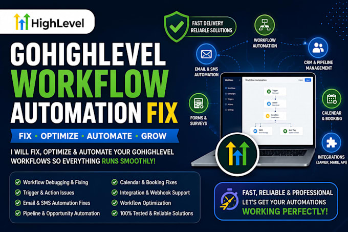 gohighlevel workflow automation fix