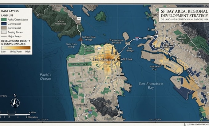 create professional gis maps, custom cartography, and geospatial visualizations
